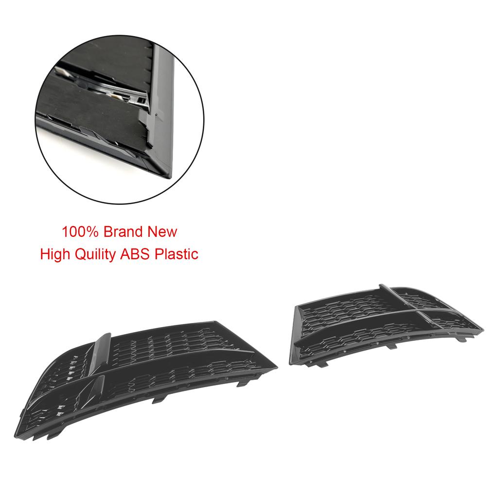 Nebelscheinwerferabdeckung Blende Grill Gitter 8V3807682 8V3807681 Passend für A3 8V S-LINE 2017-2019