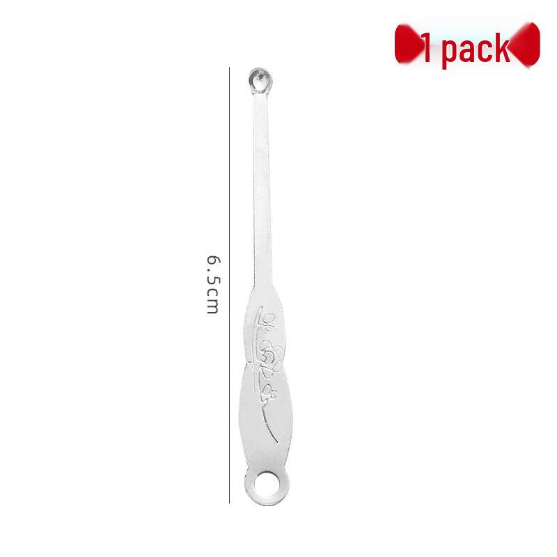 Portable Stainless Steel Keychain Earpick