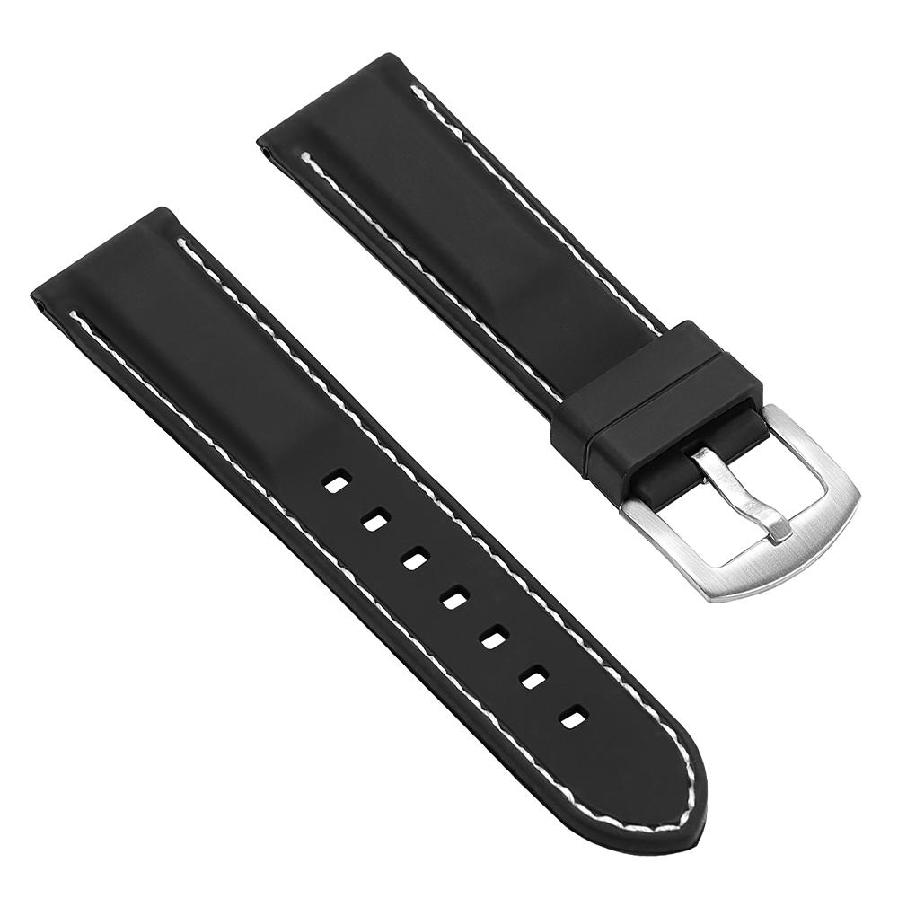 Silicone Rubber Watch Band 26mm 18mm 20mm 22mm 24mm Universal Waterproof Sport Strap for Casio for Seiko Bracelet Watchband