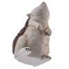 KADAX Igel Figur Gartendekoration 12x8cm