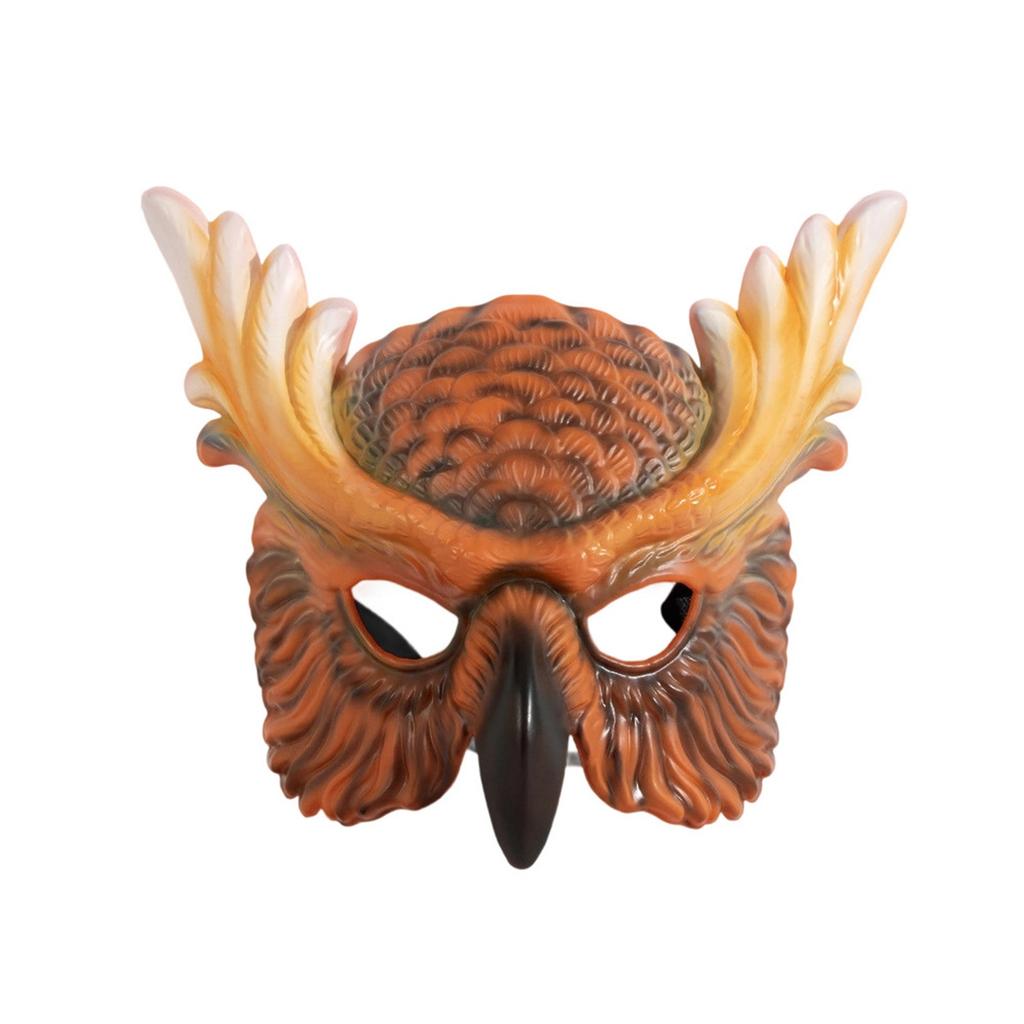 Halloween Props Owl Mask Festival Cosplay Props Atmosphere Dance Party Dress Up