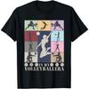 YYUUYUU In My Volleyball Era Retro Vintage Volleyball Sport Game Day T-Shirt