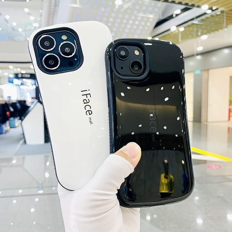

IFace Is Suitable For 13 Phone Case Anti Drop 14 ProMax Protective Case Silicone 15 Pro Set All Inclusive Paint Shell IPhone 13+14 Universal жовтий