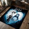 1Pc Corpse Bride Print Rug - Computer Chair Area Rug home decoration Carpet For Living Room Bedroom Flooring Mat