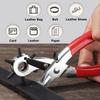Leather Hole Punch Leather Tool Multifunctional Ordinary Carbon Steel Belt Puncher Punching Tool Belt Hole Puncher Crafts Tools