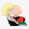 Patches For Clothes Bag Iron On Thermal Stickers Male Goku Chi-chi Pattern Washable Heat Transfer