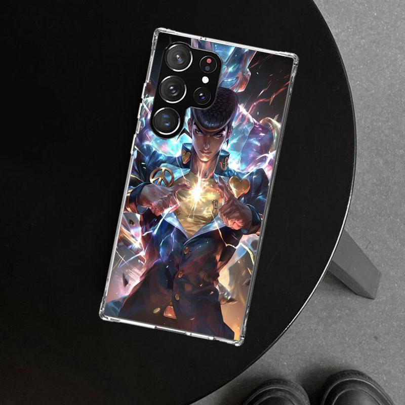 JoJo Adventure Higashikata Josuke Phone Case Cover for Samsung Galaxy S26 S25 Edge S24 S23 Ultra S22 Plus S21 FE S20 + Art Custo