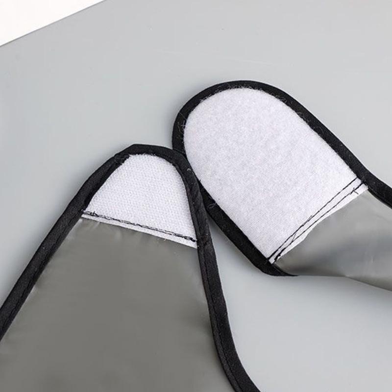 Waterproofing Adult Dining Bib Scarf for Elderly Comfortable Reusable Clothing Protector Fashionable