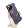 Applicable to Apple 15PROMAX borderless mobile phone case iPhone14 metallic paint magnetic heat dissipation 13 shell summer