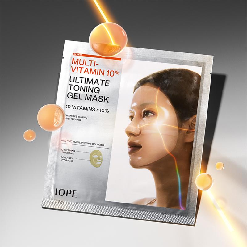 Iope Multi-Vitamin 10% Ultimative Tonisierende Gelmaske 30g*5EA