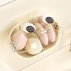 Cosmetic storage box Household wall hanging perforation-free sealing dust proof multi-functional powder puff beauty egg storage