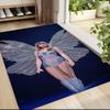 Fairy Wings Fashion Show Carpet Rug Soft Washable Antislip Home Living Room Sofa Mats Personalized Christmas Rug