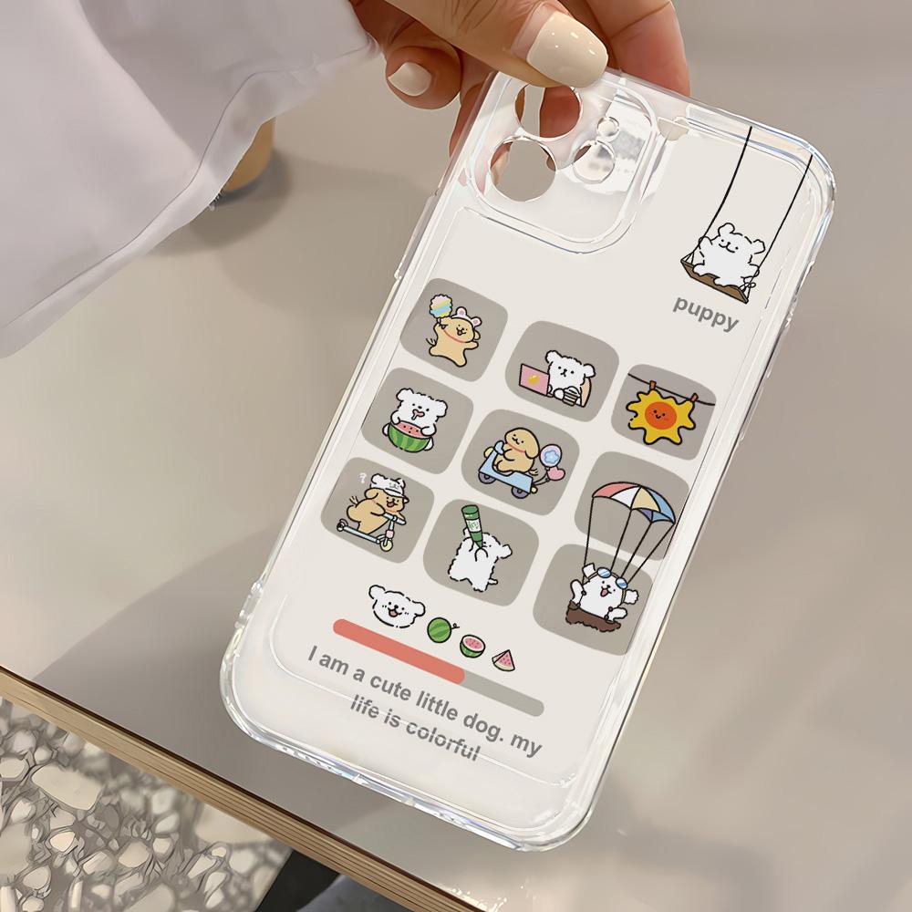 Phone Case for iPhone 11 12 13 14 15 16 17 Pro Max Case Samsung A36 A56 A06 A05 A15 A55 Case Xiaomi 11 12 Redmi 12C Note 11 12 13 9 10 C65 Cute