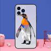 Cute Penguin Phone Case For iPhone 17 16 15 13 11 12 14 Pro Max Mini 15 16 Plus 16e 17 Air Bumper Cover