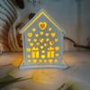 4Pcs/set 3D House Heart Silicone Molds for Resin Concrete Love House Candle Holder Mold House Shaped Decoration Ornaments Gypsum Mold