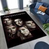 27 Style Tapis Damon Salvatore The Vampire Diaries pour Chambre à Coucher Salon Canapé Maison Paillasson Décoration, Grand Tapis de Sol Antidérapant pour Enfants