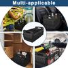 Universal Car Trunk Storage Box Foldable Pu Leather Multifunctional Organizer For Vehicle Interior Automotive Rear Boot Box