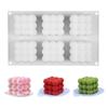 Large Bubble Ball 3D Bubble Cube Mold 6 Cavity Baking Molds DIY Mousse Cake Mold  Chocolate Making