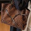 Super Popular Leopard Print Large-capacity Tote Bag Women's Work Commuting All-matching Shoulder