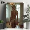 Sexy Girl Metal Tin Sign 20x30 cm for Garage & Workshop Decor