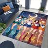 1pc Sailor Moon Anime Chair Mat - Non-Slip Carpet for Office, Home Decor, Living Room, Bedroom, Game Room - Perfect Gift for Fans.O039