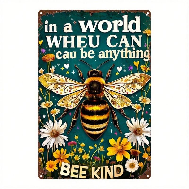 Wall Hanging Metal Sign Decorative Art 20x30cm