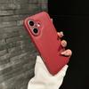 Solid Color Model for Apple Leather Phone Case 17 Leather Case Simple for IPhone 14 Protective Case 13 Anti-fall