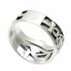 [Silver One] Sterling Silver 925 Eye of Horus Ring for Men, Size 7 (Size 17)