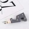 Keyring Desk Phone Holder Keychain Foldable ABS Keychain Mobile Phone Stand Mini Portable Mini Keyring Desk Cellphone Support