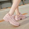 Skechers Hi-Ryze Honey Cake Shoes Sweet Cool Fashion Trend Shock Absorption Wear-Resistant Increased Height Low-Top Dad Shoes Women sneaker 177223-ROS