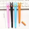 4PCS New Cute Cactus Modeling Gel Pen Student Stationery Novelty Gift School Material Office Stationery