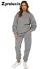 Women's Fall Winter Casual Solid Color Fleece Lined Long Sleeve Pants