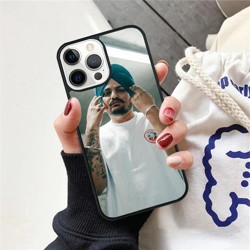 Sidhu Moosewala Phone Case For iPhone 17 Air 15 16 Cover  11 13 14 Pro Max 12 Plus Max Fundas