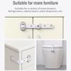 5PCS Baby Proof Strap Locks, Adjustable Childproof Cabinets Locks For Drawer, Cabinet Door, Fridge, Toilet Seat, Dishwasher, Cupboard