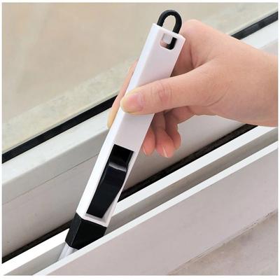 Spazzola per la pulizia delle scanalature delle finestre Spazzola per la pulizia della polvere delle fessure della finestra della tastiera del computer Spazzola per la pulizia degli angoli degli angoli Spazzola per la polvere Articolo per la casa