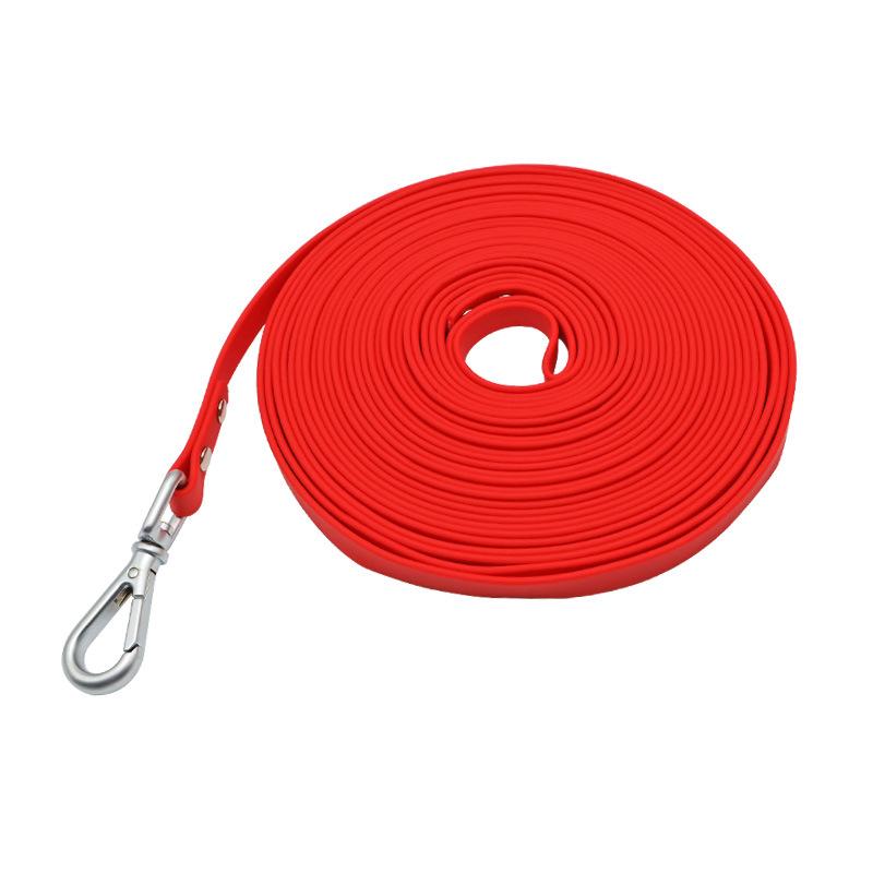 2024 Hot Sales Soft Long 13mm/16mm Plastic/PVC Dog Leash Personalized Customizable Outdoor Training Walking Custom Size Metal