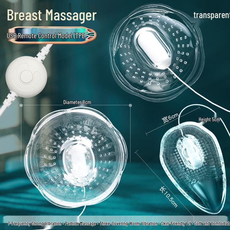 Chest Suction Vibrating Massager for Couples