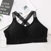 Breathable Athletic Fitness Running Gym Vest Tops Sportswear Bras Women YogaSport Bra Women Shockproof Sexy Back Sports Bras