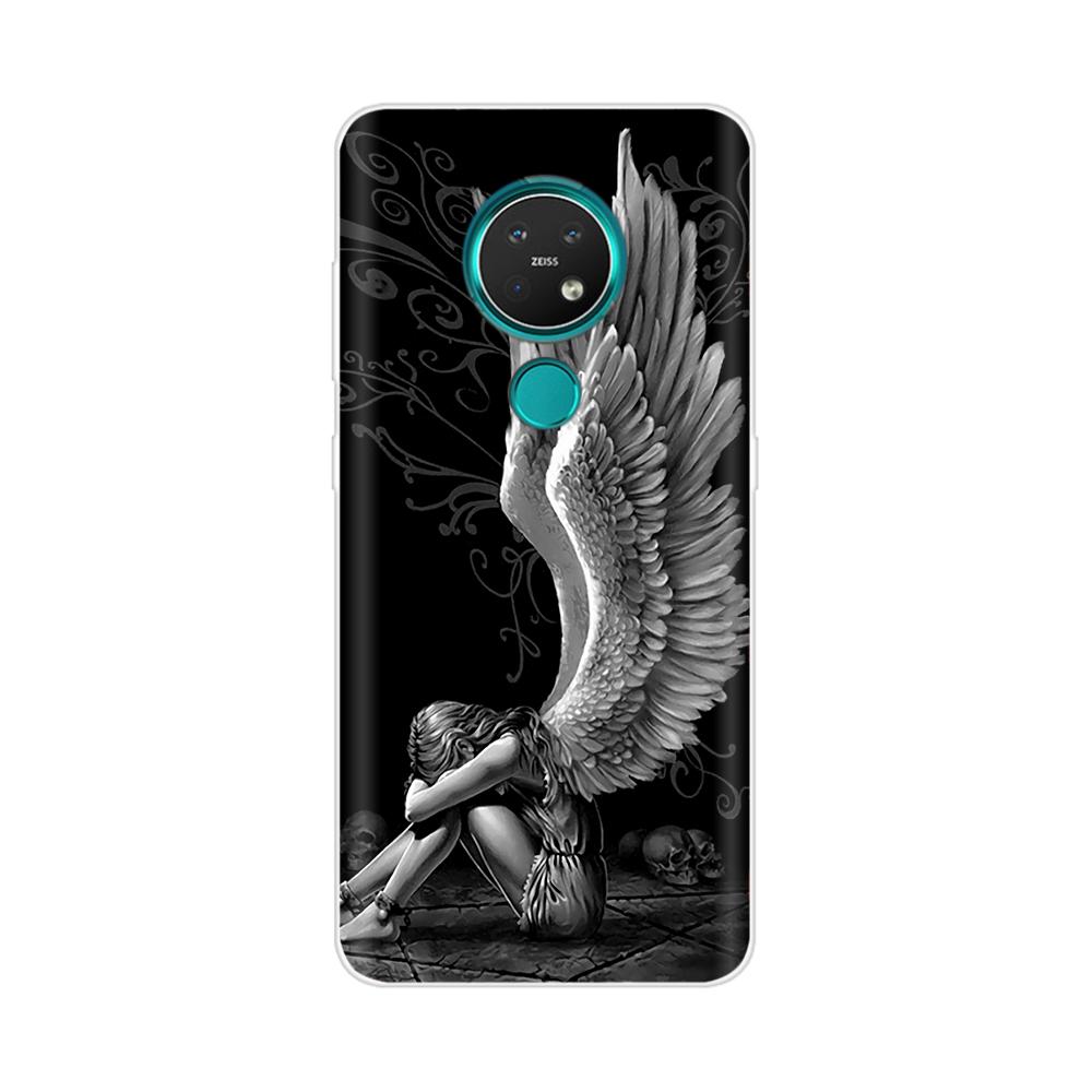 For Nokia 3.4 Back Cover Silicone Phone Case for Nokia 3.4 2020 Case 6.39 Inch Flower Funda Coque Capa Bumper Protect Shell Bag