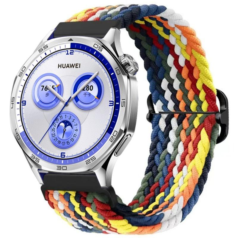 22mm 20mm Nylon Strap for Huawei Watch GT6/GT5 4 3 Pro 46mm Elastic Bracelet Belt for Samsung Galaxy Watch 7 6 classic 5 4 Band