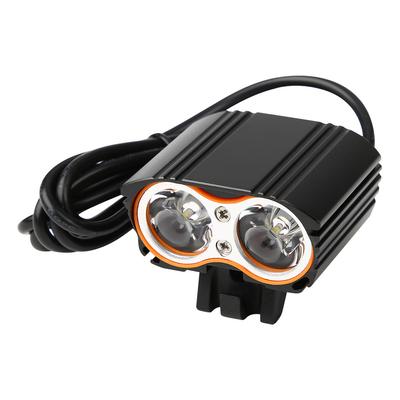 Far LED puternic 2000LM USB pentru bicicletă, lampă frontală pentru ciclism nocturn