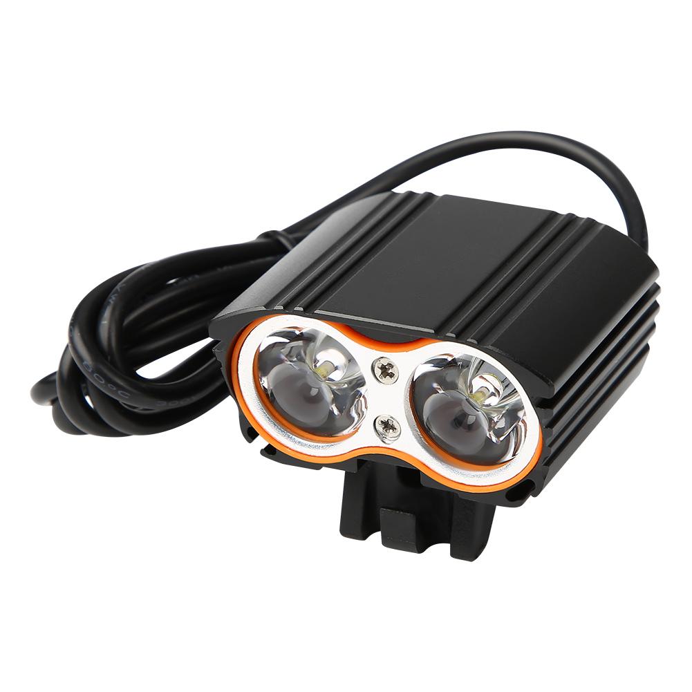Bright LED 2000LM USB Bike Hdlight Front Light Lamp for Night Cycling