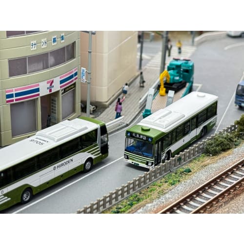 My Town Bus Collection MB7-2 Hiroshima Electric Railway Diorama Supplies