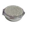 Luxury Rhinestone Portable Pill Box - Travel-Friendly Storage Solution