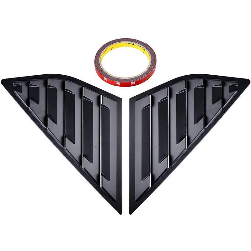 Dekorative Heckseitenfenster-Blinds Aufkleber für 2012-2018 Ford Focus Hatchback