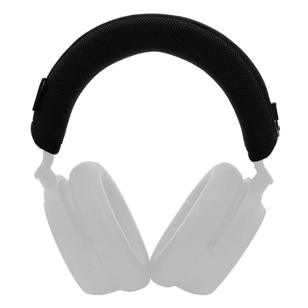 YAYINCC Headphone Head Beam Cover for Sennheiser ACCENTUM PLUS Earphone Zipper knitted fabric headband protective cover