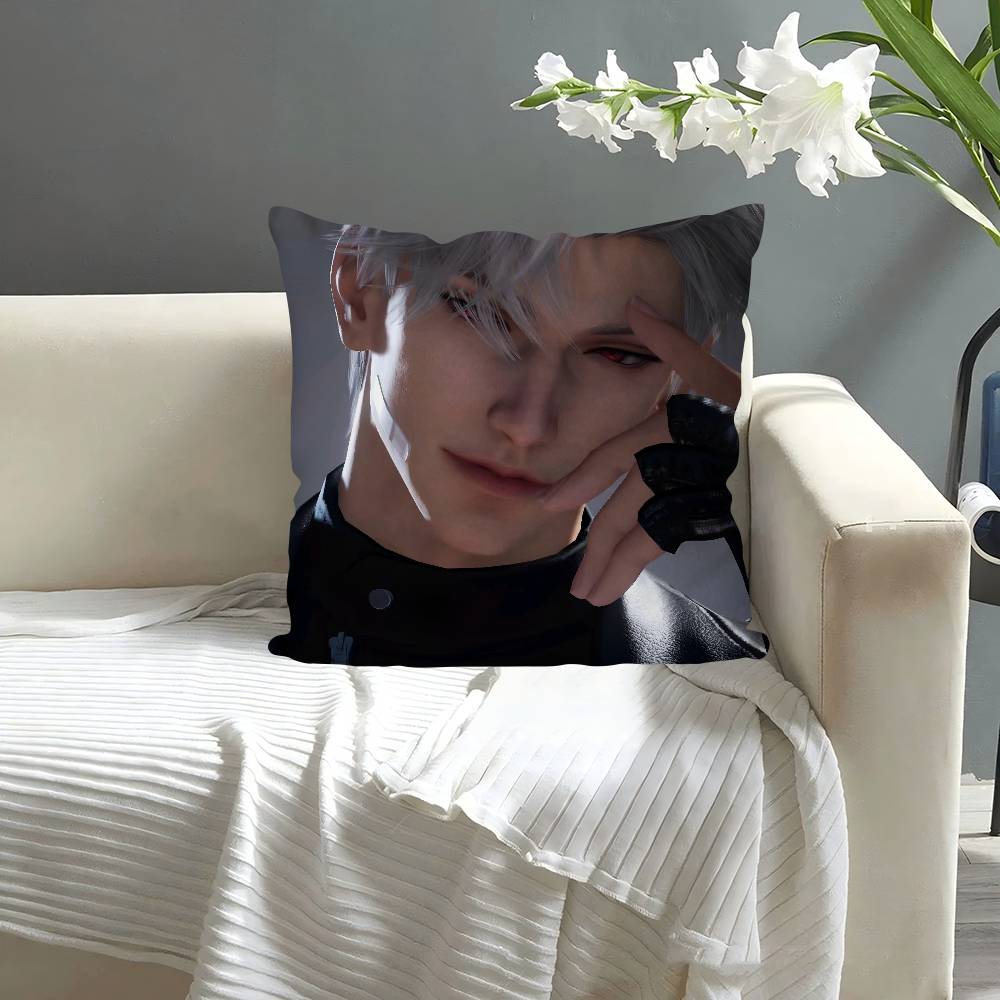 Game Love And Deepspace Sylus Pillow Case Square Pillow Bedroom Sofa Leisure Comfort Cushion Car Living Room Home Decoration