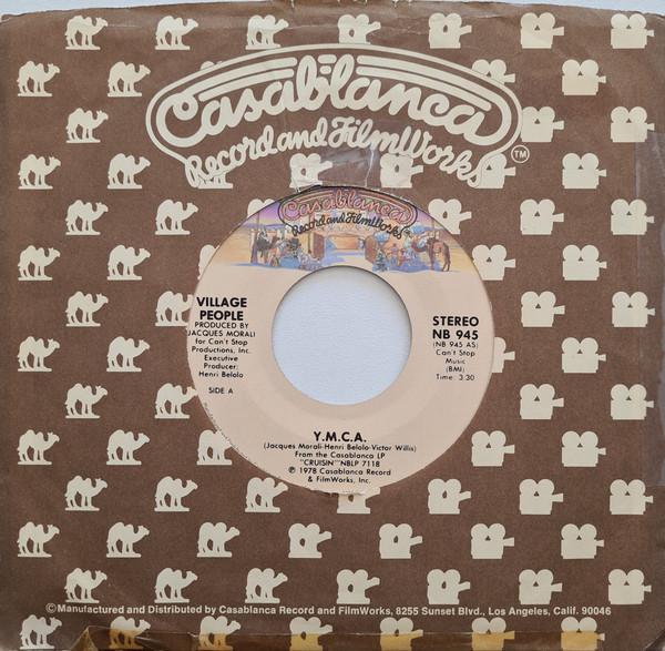

7inch Record VILLAGE PEOPLE - Y.M.C.A. NB945 Casablanca 1978 US Soul/Funk Used