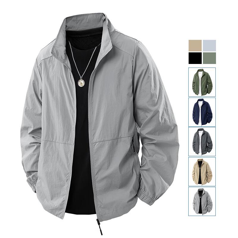 Herren Sommer Ultra-dünne UV-Schutzjacke