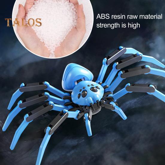 3D fargerik gigantisk edderkoppfigur Bevegelige ledd Edderkoppmodell Realistisk dyredekorasjon Pedagogisk edderkoppmontering Lekebordspynt